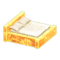 Frozen Bed (Ice Yellow - White) NH Icon.png