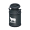 Milk Can (Black - White Logo) NH Icon.png