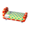 Polka-Dot Bed (Red and White - Melon Float) NL Model.png