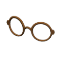 Rimmed Glasses (Brown) NH Storage Icon.png