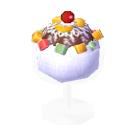 Shaved-ice lamp