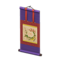 Hanging Scroll (Purple - Flower) NH Icon.png