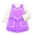 Heart Apron (Purple) NH Icon.png