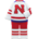 Ice-Hockey Uniform's White & Red variant