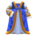 Renaissance dress's Blue variant