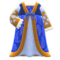 Renaissance Dress (Blue) NH Icon.png