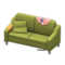 Sloppy Sofa (Green - Pink) NH Icon.png