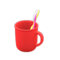 Toothbrush-and-Cup Set (Red - Plain) NH Icon.png