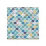 blue Moroccan flooring