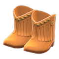Cowboy Boots (Brown) NH Storage Icon.png