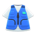 Fishing Vest (Blue) NH Icon.png