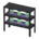 Glowing-Moss-Jar Shelves's Black variant