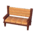 Modern wood sofa's Simple variant