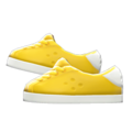 Pleather Sneakers (Yellow) NH Icon.png