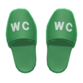 Restroom Slippers (Green) NH Icon.png