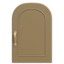 Beige Simple Door (Round) NH Icon.png