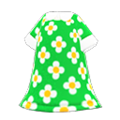 Blossom Dress (Green) NH Storage Icon.png