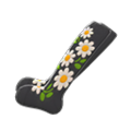Embroidered-Flower Tights (Black) NH Storage Icon.png