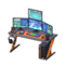 Gaming Desk (Black & Orange - Third-Person Game) NH Icon.png