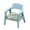 Nordic Chair (Blue - Triangles) NH Icon.png
