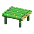 Bamboo Stool (Green Bamboo) NH Icon.png