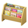 Large Magazine Rack (Light Wood) NH Icon.png