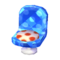 Polka-Dot Chair (Sapphire - Red and White) NL Model.png