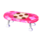 Polka-Dot Low Table (Ruby - Cola Brown) NL Model.png