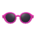Round shades's Pink variant