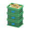Stacked Fish Containers (Green - Logo) NH Icon.png