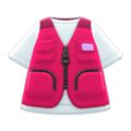Fishing Vest (Pink) NH Icon.png