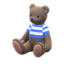 Mama Bear (Choco - Blue Stripes)