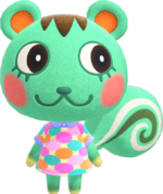 Artwork of Mint the Squirrel