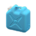 Plastic canister's Blue variant