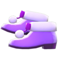 Pom-Pom Boots (Purple) NH Icon.png
