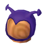 Purple-imp hood
