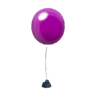 purple balloon