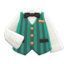 Shirt with Striped Vest (Green) NH Icon.png