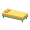 Simple Bed (Green - Yellow) NH Icon.png
