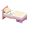 Sloppy Bed (Pink - Beige) NH Icon.png
