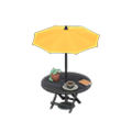 Bistro Table (Black - Yellow) NH Icon.png
