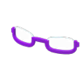 Bottom-Rimmed Glasses (Purple) NH Storage Icon.png
