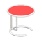 Cool Side Table (White - Red) NH Icon.png