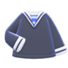 Sailor-Style Shirt (Navy Blue) NH Icon.png