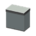 Tall simple island counter's Gray variant