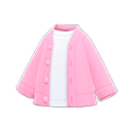 Cardigan-Shirt Combo (Pink) NH Storage Icon.png