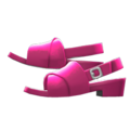 Cross-Belt Sandals (Pink) NH Icon.png