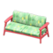 Nordic Sofa (Red - Leaves) NH Icon.png