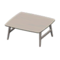 Nordic Table (Gray - None) NH Icon.png