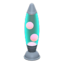 Rocket Lamp (Turquoise)